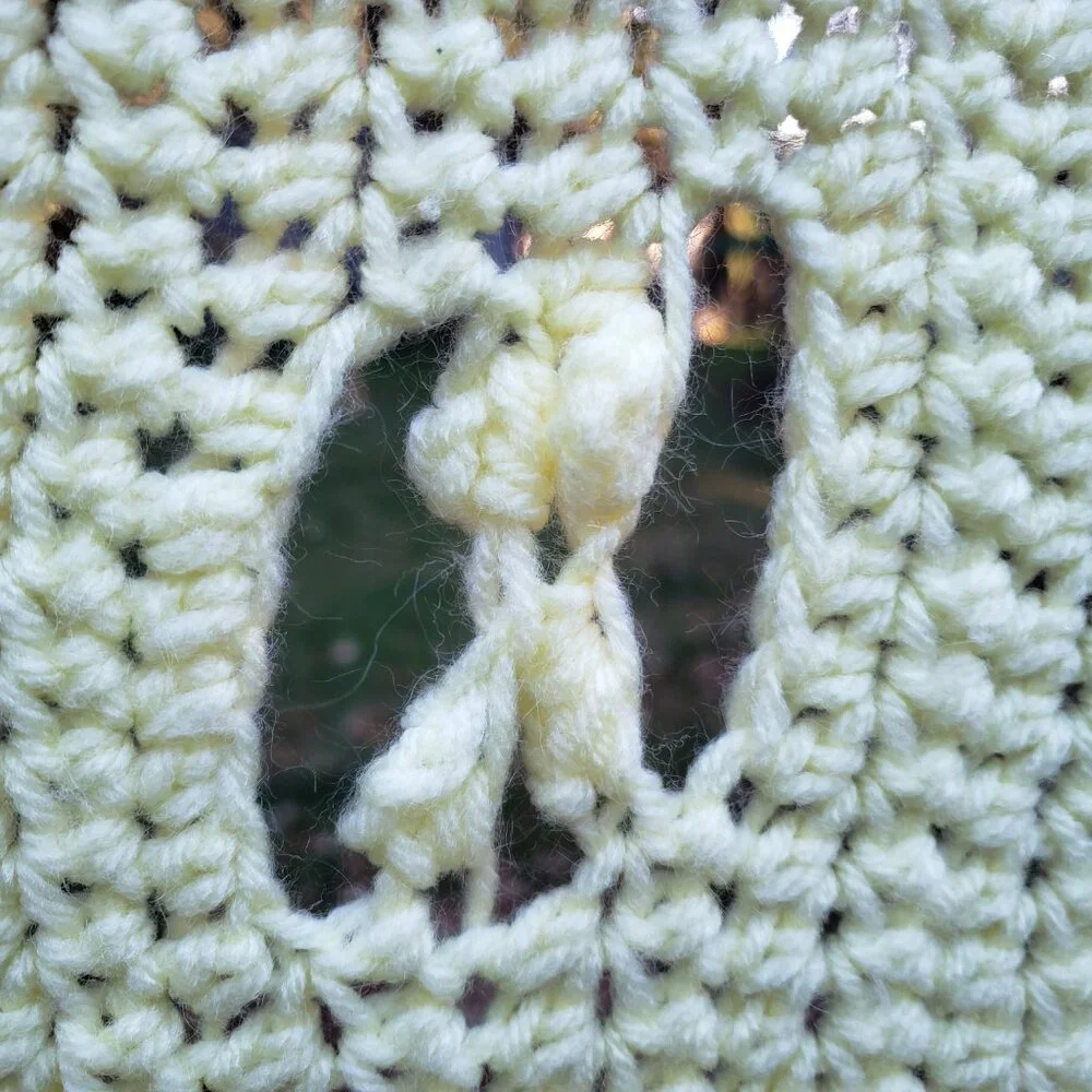 Yellow- Handmade Throw/Lap Blanket